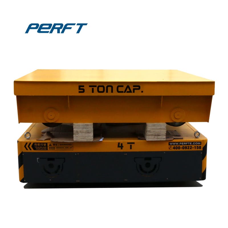 rail flat cart for concrete factory 200 ton